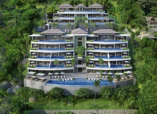 Апартаменты на острове Пхукет, Таиланд, 50 м2